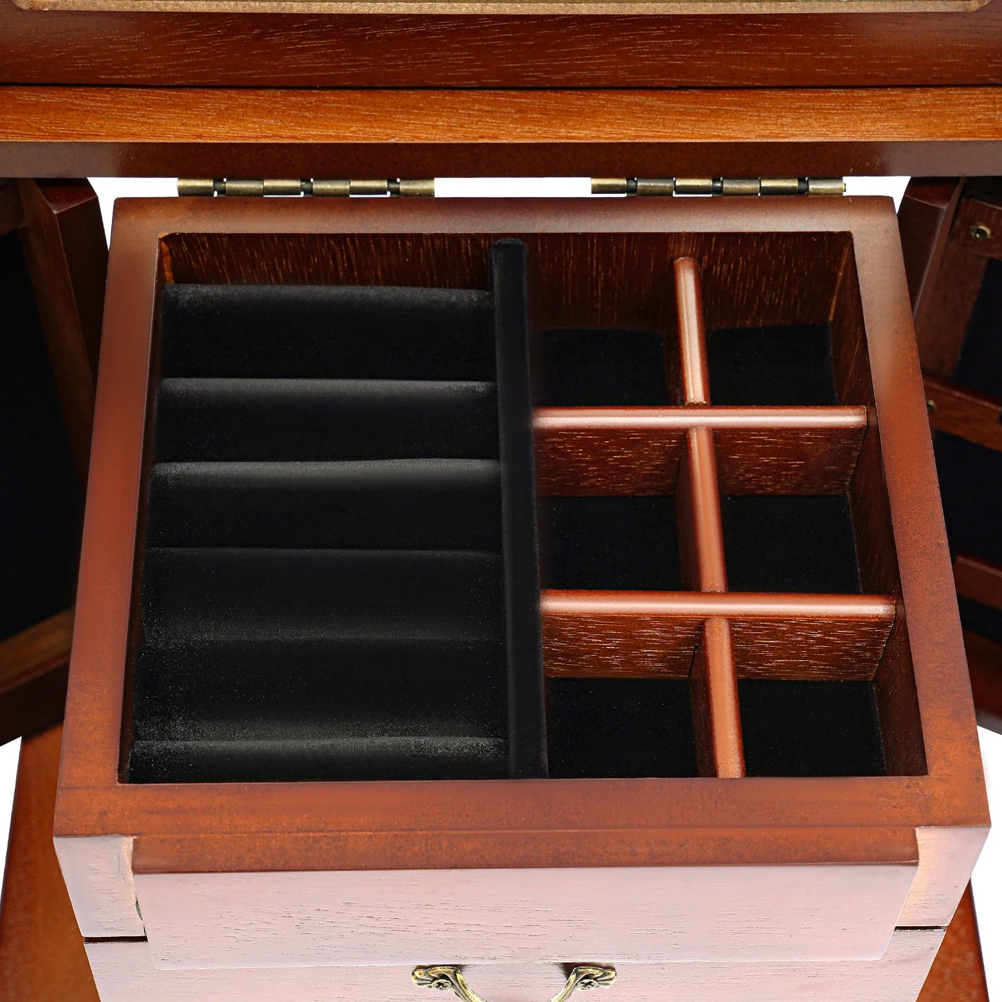 Boîte à bijoux en bois style Comtemporain