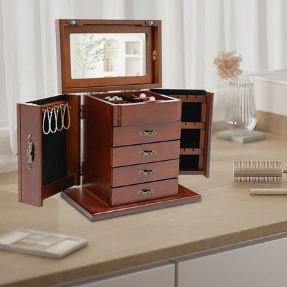 Boîte à bijoux en bois style Comtemporain