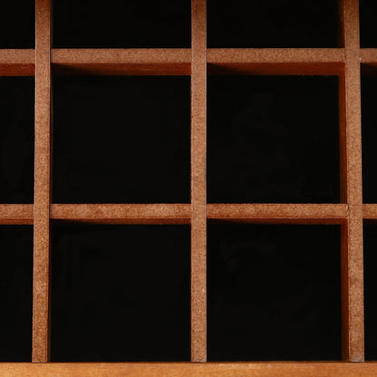 Boîte à bijoux en bois et velours