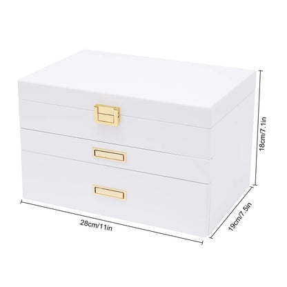 Boîte à bijoux style japonais à 3 niveaux