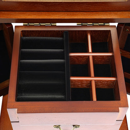 Boîte à bijoux en bois style Comtemporain