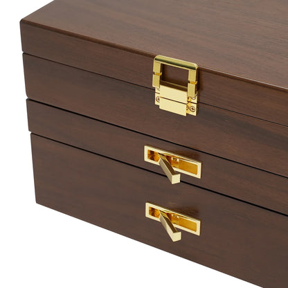 Boîte à bijoux style japonais à 3 niveaux