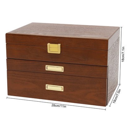 Boîte à bijoux style japonais à 3 niveaux