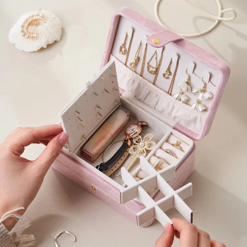 Boîte à bijoux élégance de poche